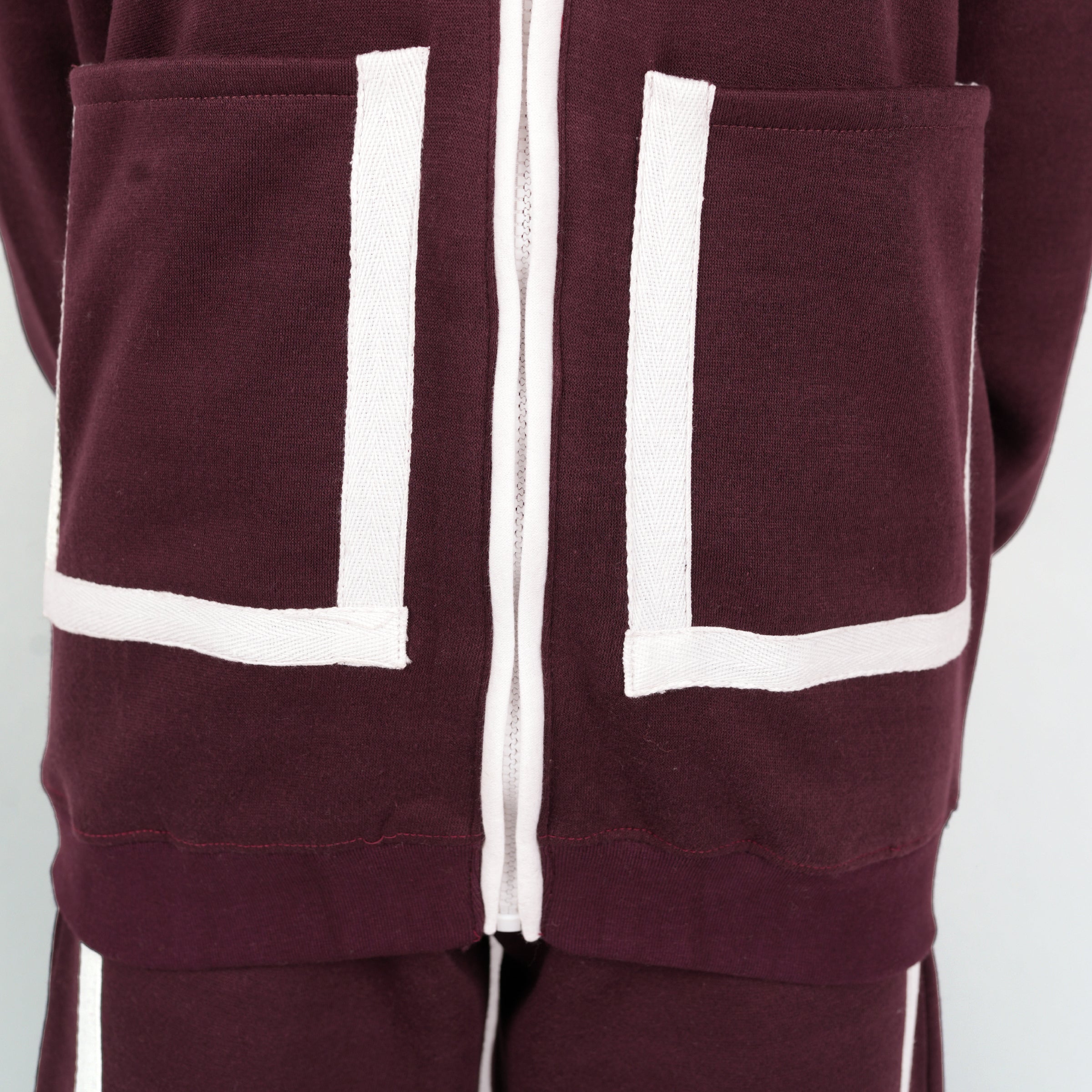 WINE PURPLE - MINI LUXE CO ORD SETS