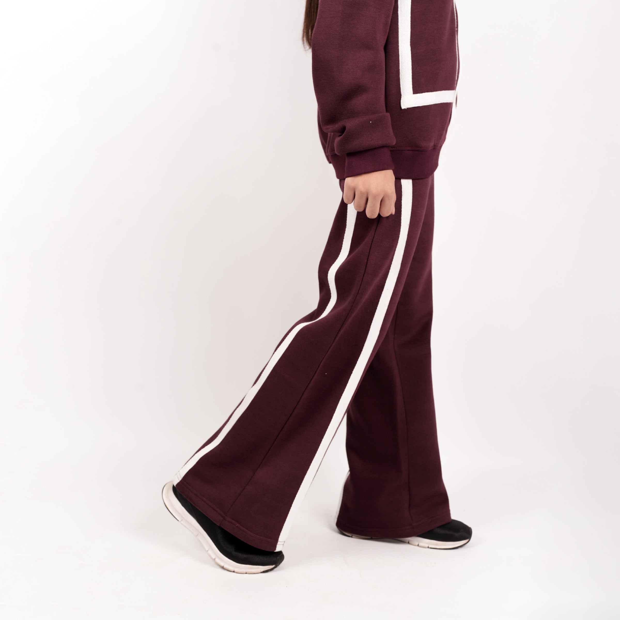 WINE PURPLE - MINI LUXE CO ORD SETS