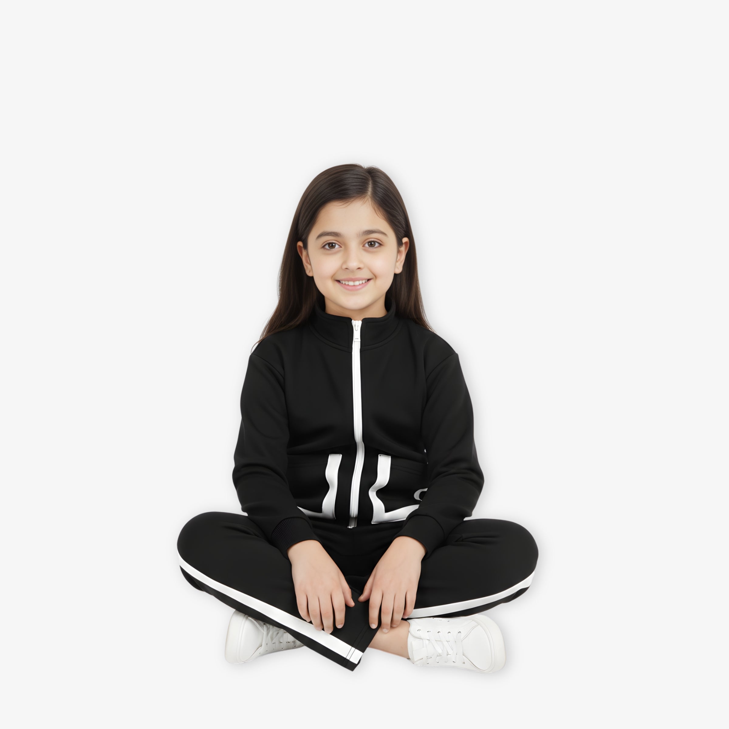 BLACK - MINI LUXE CO ORD SETS