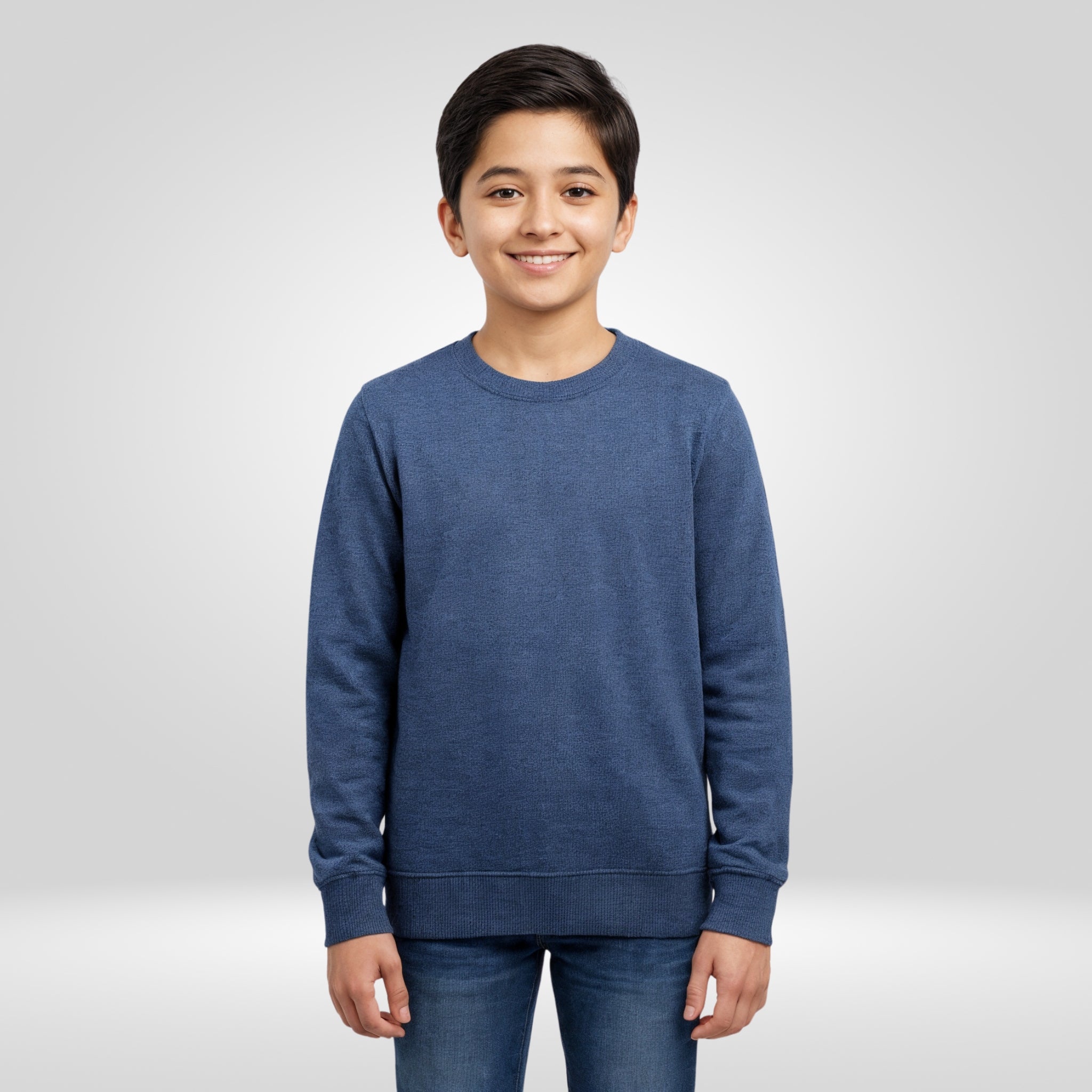 OCEAN KNIT TEXTURED SWEATER