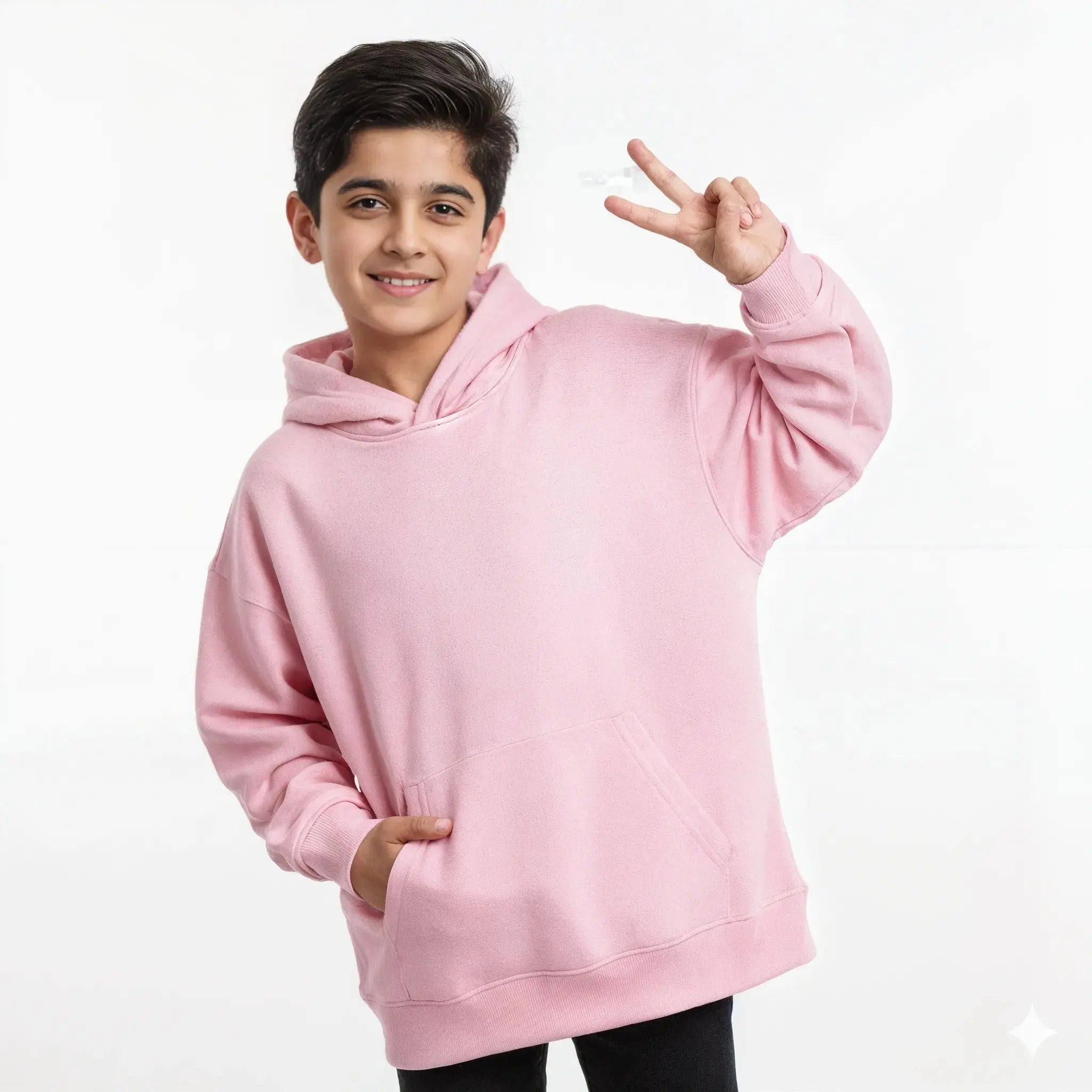 PLAIN OVERSIZED HOODIE Mini Wears