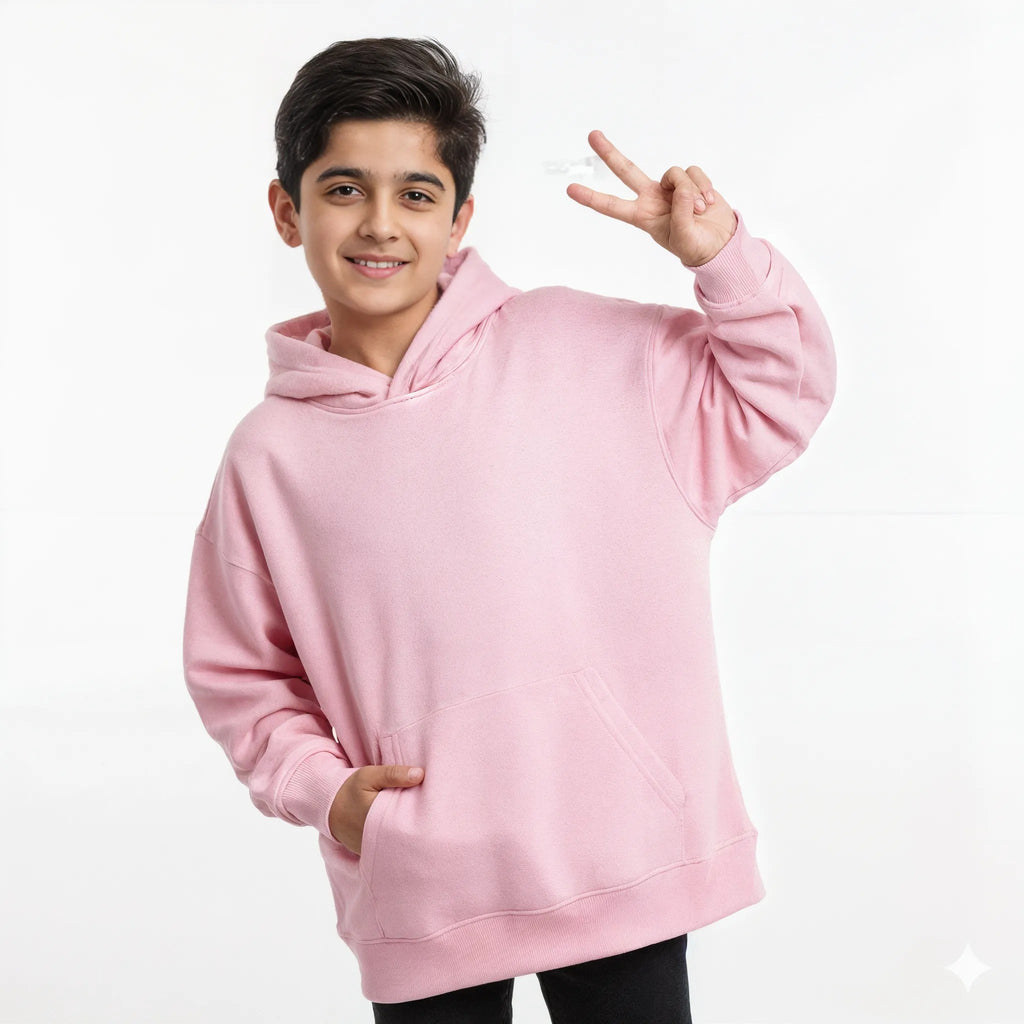 PLAIN OVERSIZED HOODIE