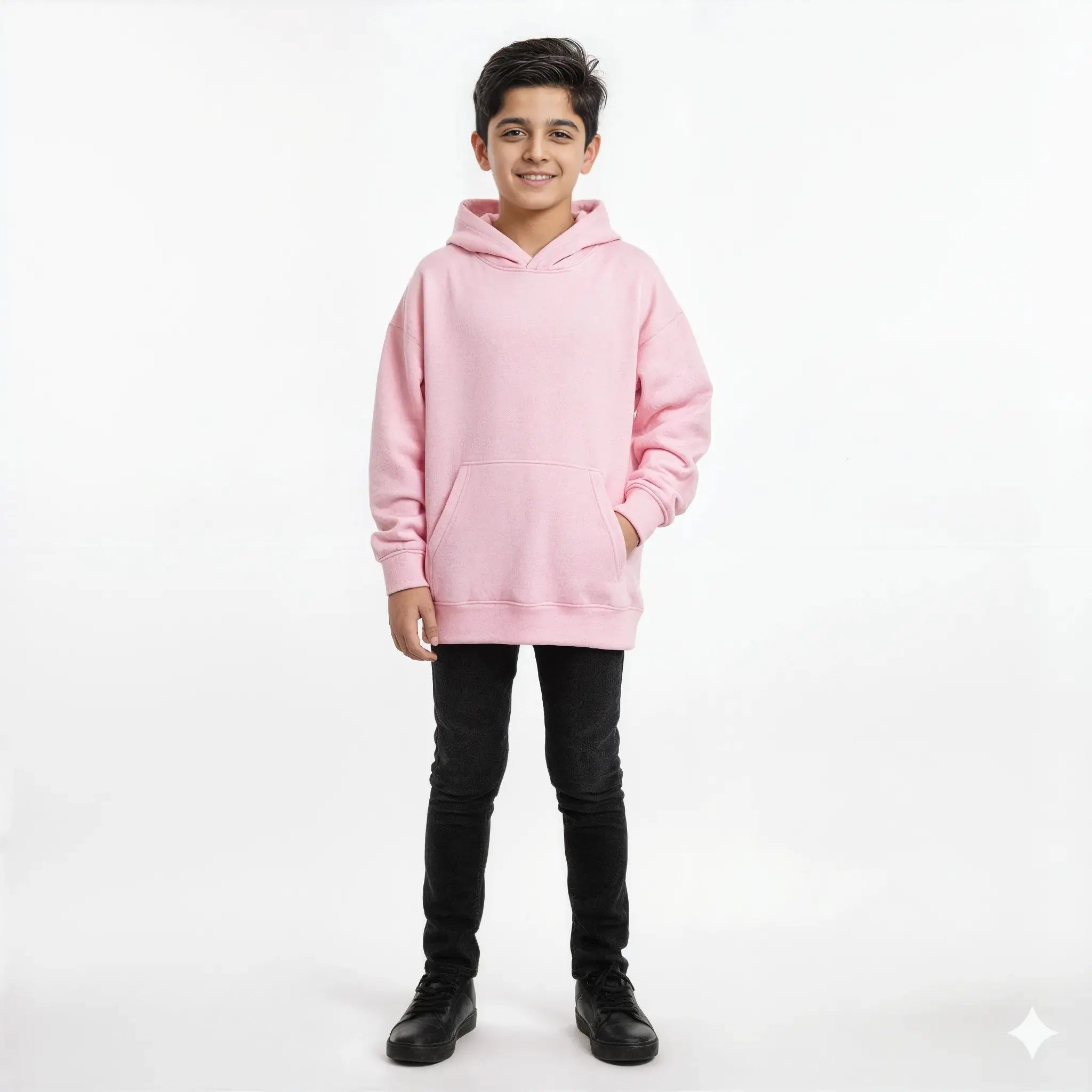 PLAIN OVERSIZED HOODIE Mini Wears