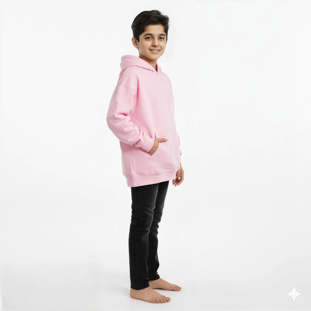 PLAIN OVERSIZED HOODIE